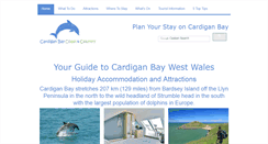 Desktop Screenshot of cardigan-bay.com